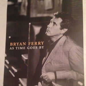 Bryan Ferry As Time Goes By New Promo Poster - roxy music glam avalon pop